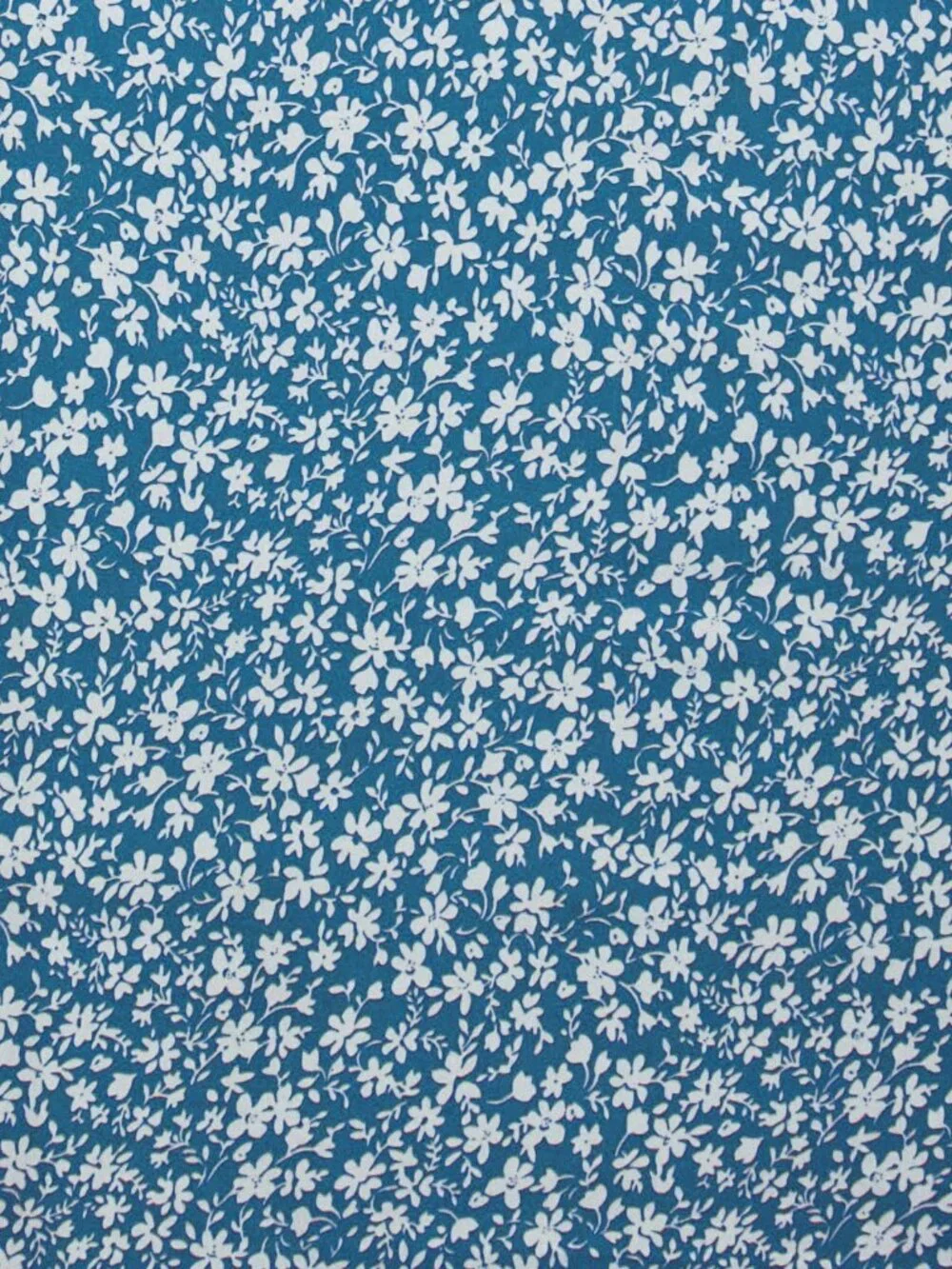 Blue Casual Women's Ditsy Floral Layered Ruffle Elastic Waist Vacation Skirt